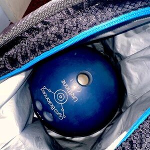 Used and loved bowling balls. Still good for some years of fun.